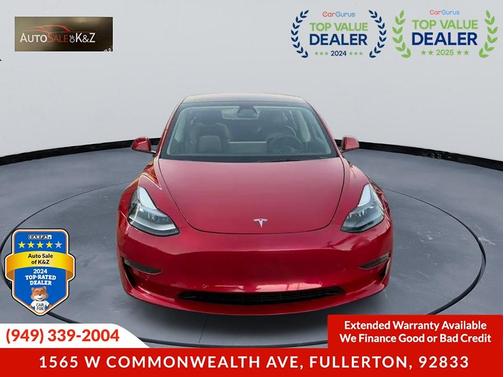 2022 Tesla Model 3 Standard Range