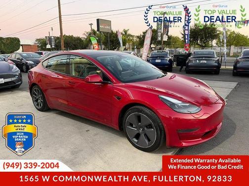 2022 Tesla Model 3 Standard Range