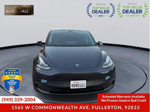 2021 Tesla Model Y Long Range Dual Motor All-Wheel Drive