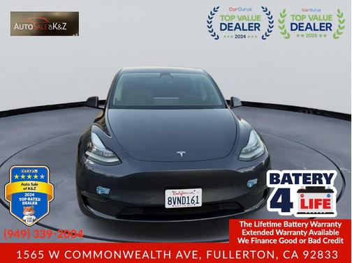 2021 Tesla Model Y Long Range Dual Motor All-Wheel Drive