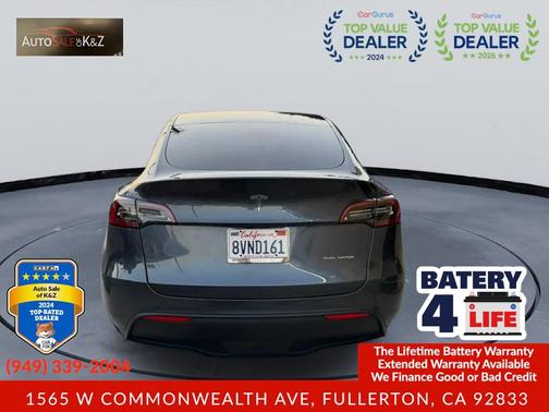 2021 Tesla Model Y Long Range Dual Motor All-Wheel Drive