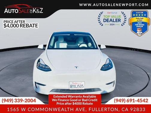 2021 Tesla Model Y Long Range Dual Motor All-Wheel Drive