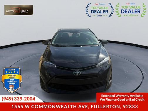 Gray 2017 Toyota Corolla LE