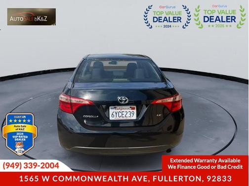 Gray 2017 Toyota Corolla LE