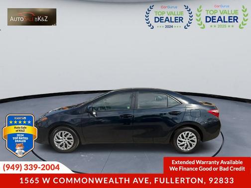 Gray 2017 Toyota Corolla LE