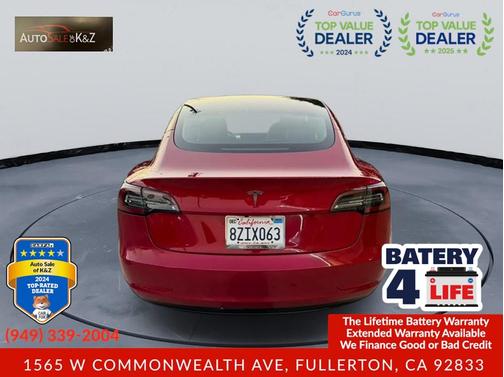 2022 Tesla Model 3 Standard Range