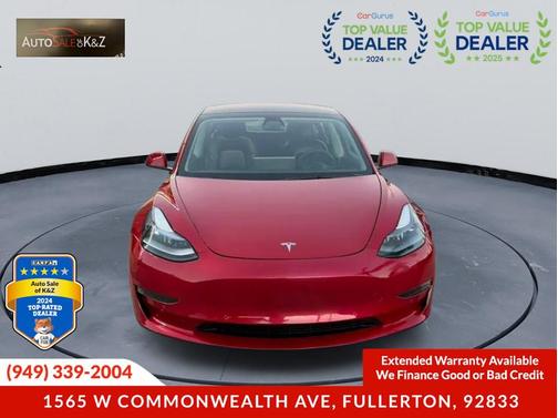 2022 Tesla Model 3 Standard Range