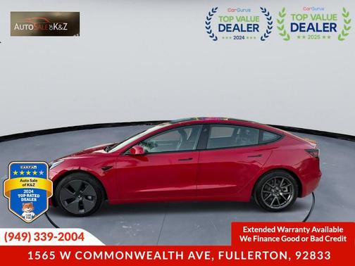 2022 Tesla Model 3 Standard Range