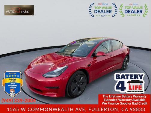 2022 Tesla Model 3 Standard Range