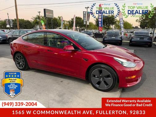 2022 Tesla Model 3 Standard Range