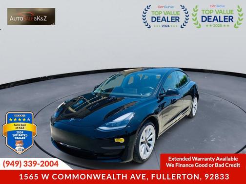 2022 Tesla Model 3 Standard Range