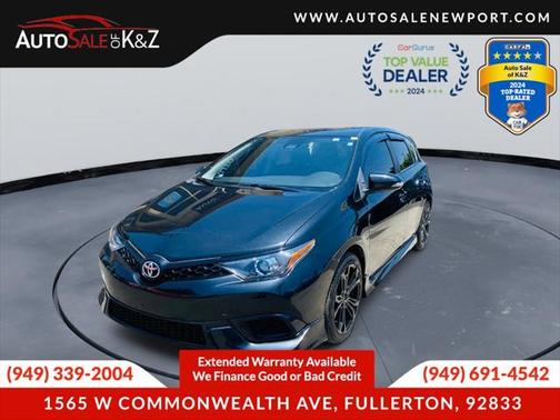 2018 Toyota Corolla iM Base