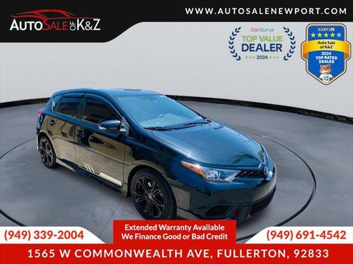2018 Toyota Corolla iM Base