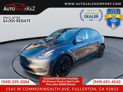 2021 Tesla Model Y Long Range Dual Motor All-Wheel Drive