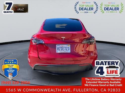 2022 Tesla Model Y Long Range Dual Motor All-Wheel Drive