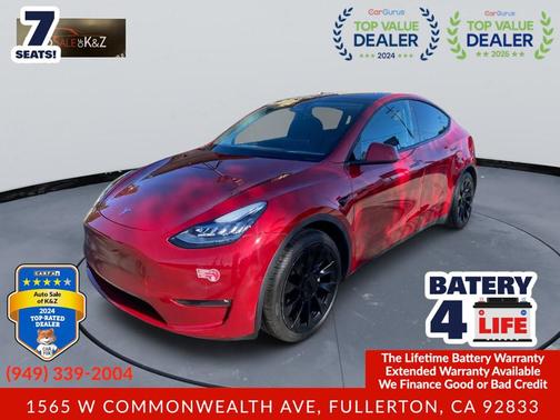 2022 Tesla Model Y Long Range Dual Motor All-Wheel Drive