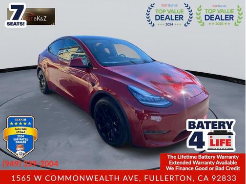 2022 Tesla Model Y Long Range Dual Motor All-Wheel Drive