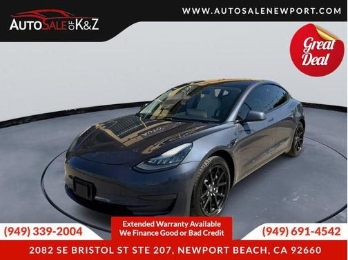 Pearl White Multi-Coat 2020 Tesla Model 3 Standard Range Plus