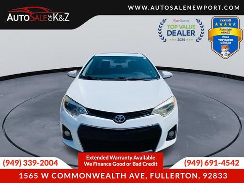 2016 Toyota Corolla S w/Special Edition Pkg