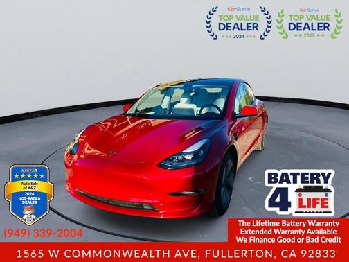 2021 Tesla Model 3 Standard Range Plus