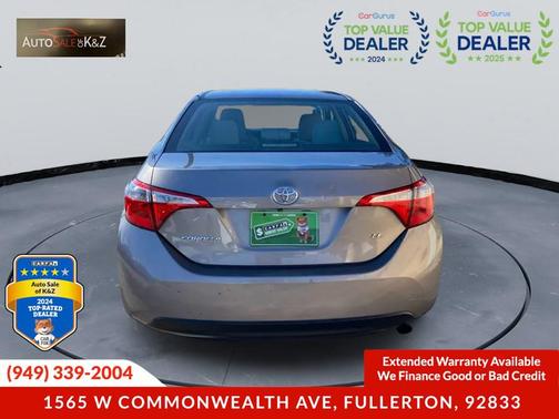 2014 Toyota Corolla LE