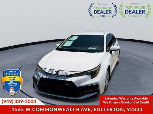 White 2020 Toyota Corolla L