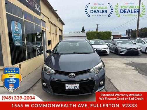 2016 Toyota Corolla S w/Special Edition Pkg
