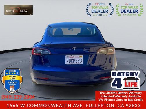 2022 Tesla Model 3 Standard Range