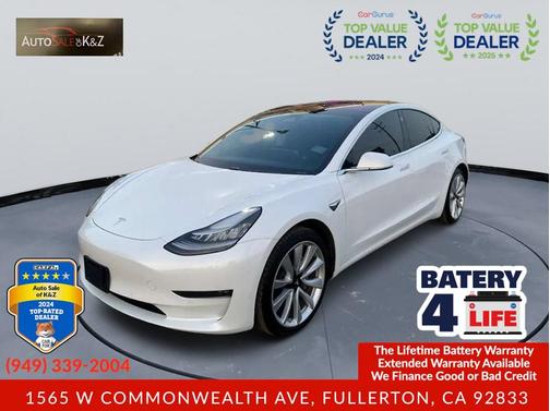 2018 Tesla Model 3 Long Range