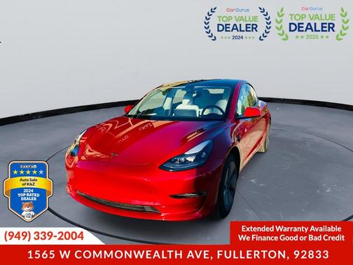 2021 Tesla Model 3 Standard Range Plus