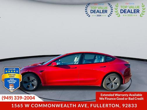 2021 Tesla Model 3 Standard Range Plus