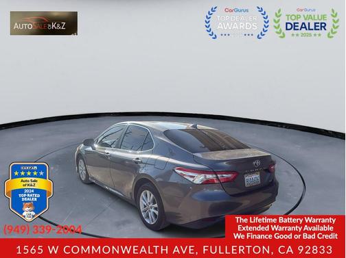 Predawn Gray Mica 2020 Toyota Camry LE