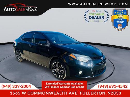 2016 Toyota Corolla S w/Special Edition Pkg