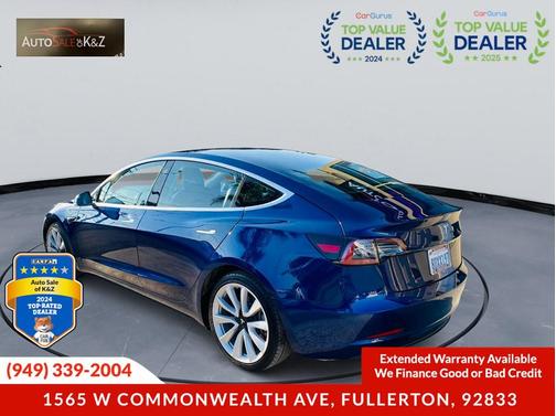 2018 Tesla Model 3 Long Range