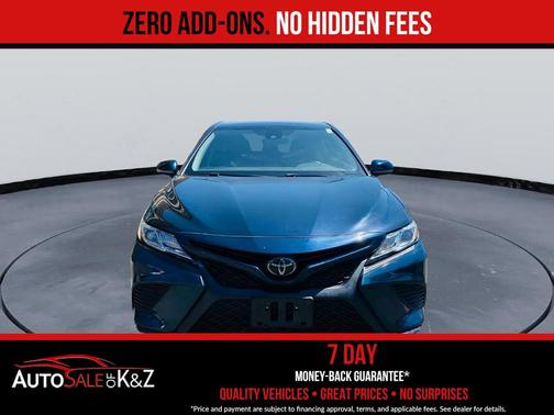 Blue 2019 Toyota Camry SE