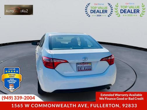 2018 Toyota Corolla LE