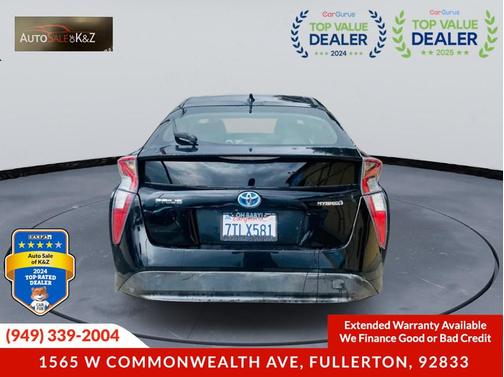 2016 Toyota Prius Two
