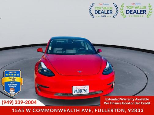 2022 Tesla Model 3 Standard Range