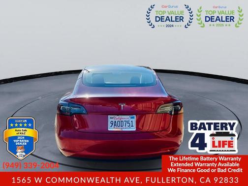 2022 Tesla Model 3 Standard Range