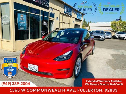 2022 Tesla Model 3 Standard Range