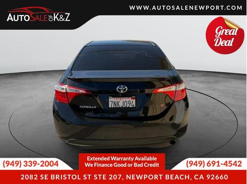 2015 Toyota Corolla S Premium