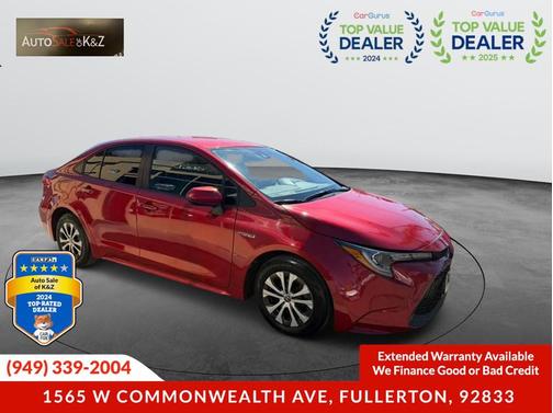 2021 Toyota Corolla Hybrid LE