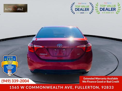 2018 Toyota Corolla LE