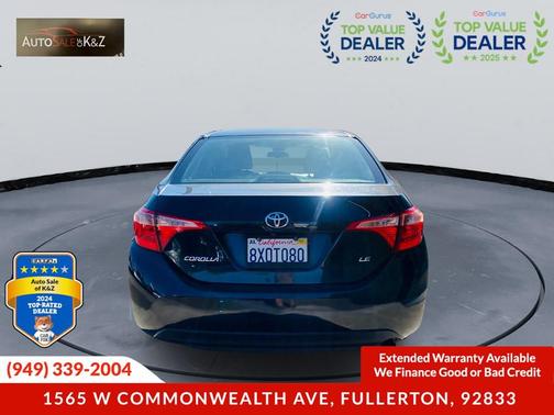 2018 Toyota Corolla LE