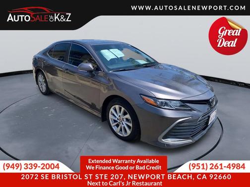 Predawn Gray Mica 2022 Toyota Camry LE