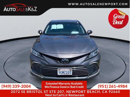 Predawn Gray Mica 2022 Toyota Camry LE