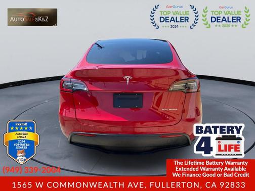 2022 Tesla Model Y Long Range Dual Motor All-Wheel Drive