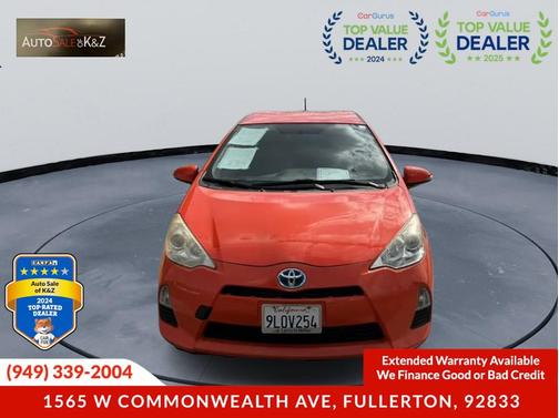 2012 Toyota Prius c Two