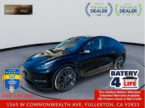 2021 Tesla Model Y Performance Dual Motor All-Wheel Drive