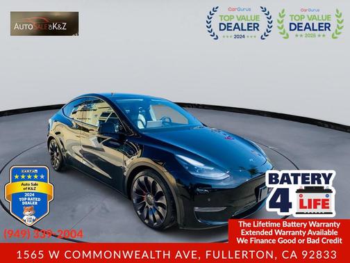 2021 Tesla Model Y Performance Dual Motor All-Wheel Drive